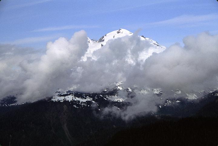 Mt. Rainier in the distance.
